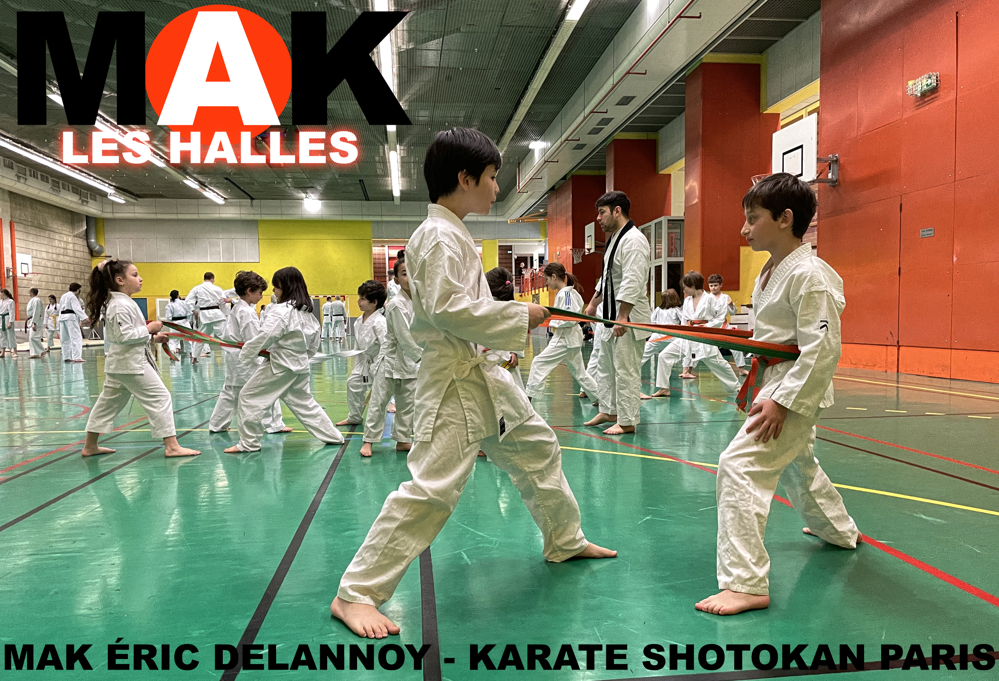 Karate enfants Les Halles Paris 1